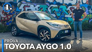 Toyota Aygo X 2023 ⛽️ Quanto consuma il 10 benzina da 72 CV [upl. by Guillaume]