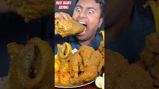 Spicy Full Beef Heart Curry Eating EatingShow BigBites Viral Tranding shortsfeed [upl. by Codel]