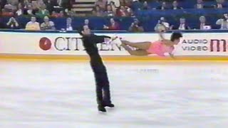 Brasseur amp Eisler 🥈⛸ 1990 World Figure Skating Ex Gala 🎵 Darktown Strutters BallChicos y Chicas [upl. by Eadahc]