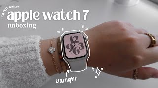 Apple Watch Series 7 First Impressions Starlight Nike Edition [upl. by Aneroc]