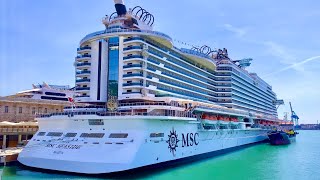 MSC Seaside Cruise Ship Tour 4K [upl. by Aisat991]