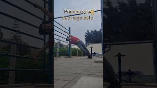 Primera vez haciendo bandera ✨💪🏋️‍♂️ fitness climbing calisthenics flagging [upl. by Hilbert]