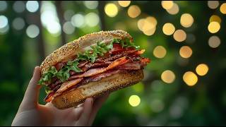 Reinvented BLT Sandwich  Almazan Kitchen Bushcraft Cooking [upl. by Obala408]