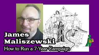 James Maliszewski  How to Run a 7Year Campaign  Wandering DMs S04 E18 [upl. by Coffey]