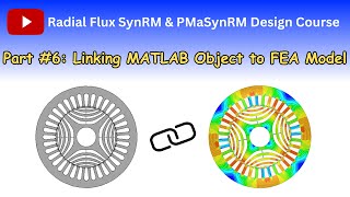 Linking the MATLAB object to ANSYS Maxwell model Part 6 [upl. by Ahter]