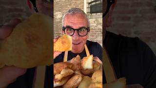 GNOCCO FRITTO E SALAME cibo shorts chefmaxmariola [upl. by Teeter]