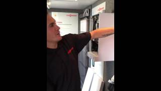 Changing a PRV on a Viessmann 100 Vitodens [upl. by Ozen870]