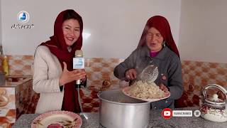 Local Food of Bamyan TV 16 غذای محلی 16 نوع تهیه آش پلو وطنی [upl. by Fariss]