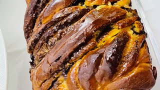 بابكا او كرانتز كيك بمذاق القرفة babka ou krantz cake à la cannelle [upl. by Ais]