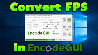 EncodeGUI Official Video Tutorial How to Use Frame Interpolation  AI Frame Interpolation [upl. by Portia386]