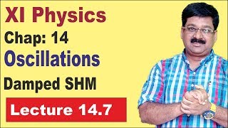 NCERT XI Physics Chap147  Damped SHM  Damped Oscillations  Oscillations [upl. by Aretak]