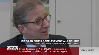 Prélèvement à la source  le premier bilan sans heurts dans le Nord [upl. by Soneson]