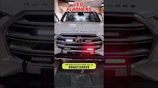 LED Flashers with Remote Control  Car Lights  Car Interior Light  LED Lights trend car light [upl. by Trella]