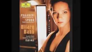 Hilary Hahn plays Spohr  Violin concerto № 8 in A minor op 47 part 1 [upl. by Oicneconi3]