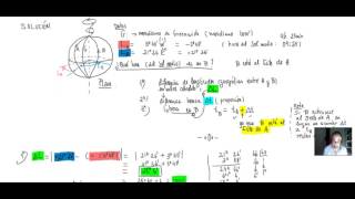 Cálculo de la diferencia horaria entre dos meridianos  3º ESO [upl. by Aila]