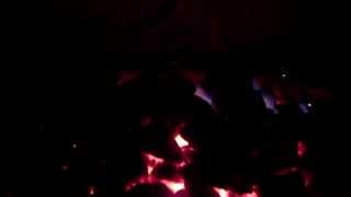 Coal Anthracite Burning in Coal Stove [upl. by Handbook]