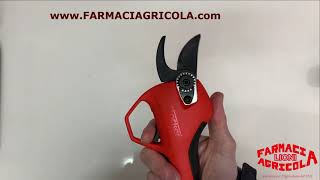 FORBICI DA POTATURA A BATTERIA Stocker 311 Vulcano E 30 RECENSIONE TEST E PROVA OTTIME [upl. by Inalial]