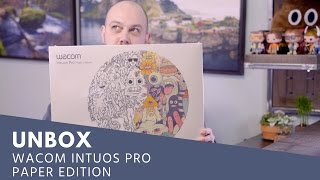 UNBOX Wacom Intuos Pro Large Paper Edition [upl. by Nuawad]