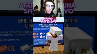 La sfida di scavo nella Vita sullisolai minecraft gaming minecraftmining [upl. by Ai]