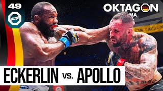 ECKERLIN vs APOLLO  FULL FIGHT  OKTAGON 49 [upl. by Tocci]