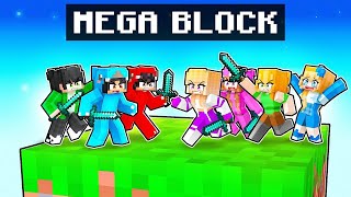 LOCKED on ONE MEGA BLOCK With CRAZY POPULAR FAN GIRL [upl. by Ttsepmet]