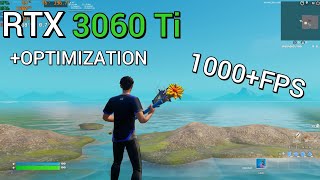 How I get 1000FPS with an rtx 3060 Ti in Fortnite [upl. by Adnilg697]