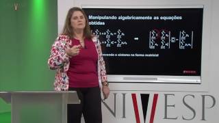 Cálculo Numérico  Aula 10  Método dos Mínimos Quadrados regressão linear [upl. by Iaht]