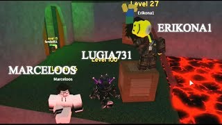 Roblox  Flood Escape 2  Playing with the Warriors [upl. by Arait]