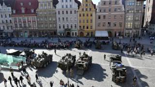 Żołnierze NATO opuszczają wrocławski Rynek TIMELAPSE [upl. by Aros]