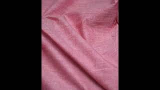 CHAMBRAY LIGHT RED KHADI COTTON 105 GSM HANDWOVEN FABRIC [upl. by Keligot]