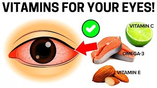 9 Most POWERFUL Vitamins To REPAIR amp Heal Your EYES [upl. by Weissmann]