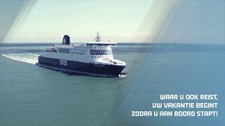 Ferry naar Engeland IJmuidenNewcastle of DuinkerkenCalaisDover  DFDS [upl. by Marozik]