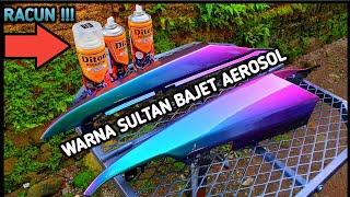 RACUN ULAR  WARNA BINTANG 5 KEMASAN KAKI 5  Warna baru dari Diton premium serasa cat sultan [upl. by Nnazil]