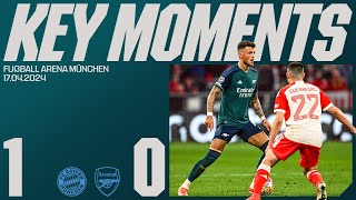 HIGHLIGHTS  Bayern Munich vs Arsenal 10 32 on aggregate  Champions League [upl. by Enaelem]