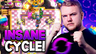 BEST CYCLE DECK IN THE NEW META  Clash Royale [upl. by Liberati]