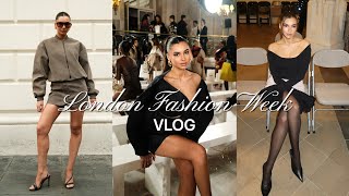 VLOG  LONDON FASHION WEEK [upl. by Ainoloppa81]