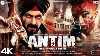 Antim  Full Movie facts HD  Salman Khan  Aayush Sharma  Mahesh Manjrekar  Mahima Makwana 2021 [upl. by Yk929]