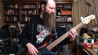 Behemoth  O Father O Satan O Sun bass cover [upl. by Witha53]