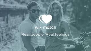 WMatch  Dating  Flirt amp Chat [upl. by Inohtna]