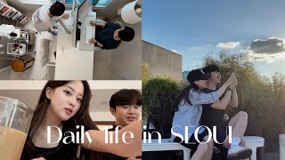 vlog ㅣ 일상 브이로그 ㅣ 한강뷰 카페 데이트 ㅣ 2주년 기념 서울 맛집 탐방 ㅣ 청소로 스트레스 푸는 일상 [upl. by Yenor]