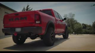 Carven quotRquot Series Exhaust on Ram Rebel 1500 57L HEMI [upl. by Vod]