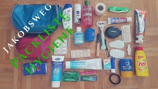 Jakobsweg Packliste Hygieneartikel [upl. by Leake]