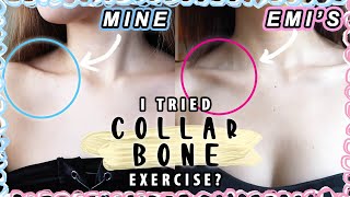 I tried Emi Wong Collar Bone Exercises for A WEEK [upl. by Voletta161]