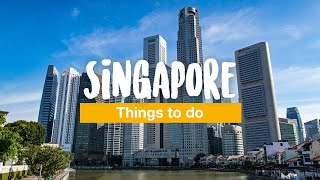 Things to do in Singapore GoPro Hero5 [upl. by Solita425]