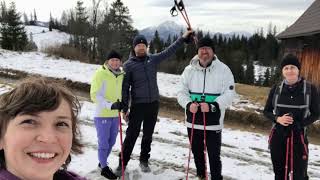 Nordic Walking Szpiglasowy Residence Poronin 22022024 [upl. by Shara243]