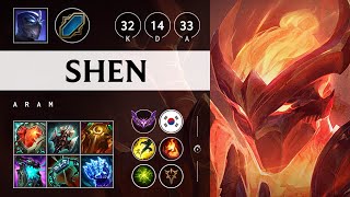 Shen ARAM Pentakill Unstoppable  KR Master Patch 1417 [upl. by Bergin570]