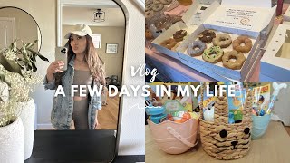 VLOG A FEW DAYS IN MY LIFE  FARMERS MARKET  TARGET  CAR ORGANIZATION  PREP EASTER BASKETS [upl. by Mercuri]