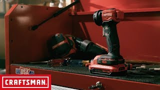 CRAFTSMAN V20 Cordless Task Light  Tool Overview [upl. by Lidstone]