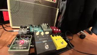 EHX SuperEgo Mr Black Supermoon Skreddy Echo Klon KTR etc part 12 [upl. by Cyndie49]