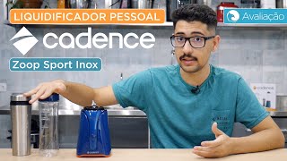 Avaliação do LIQUIDIFICADOR PESSOAL Cadence Zoop Sport Inox  Harpyja [upl. by Ahsekyt]